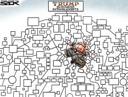 TRUMPY ETHICS by Steve Sack