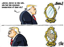 TRUMP MIRROR by Tom Janssen