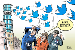 TRUMP, NATO AND EU by Paresh Nath