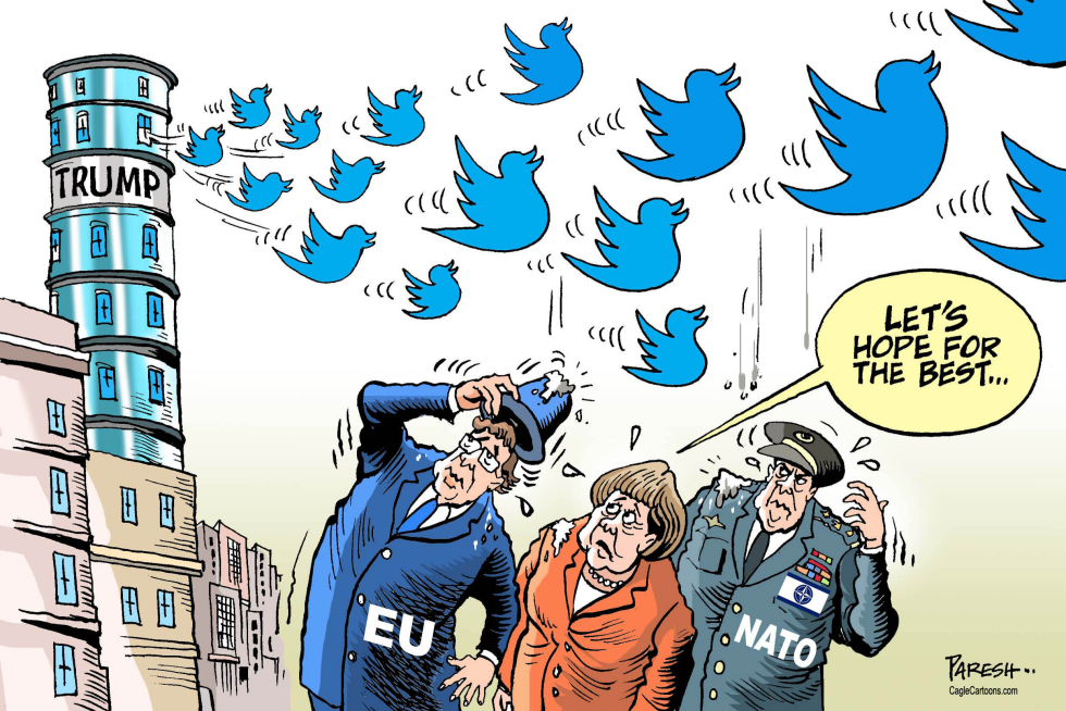  TRUMP, NATO AND EU by Paresh Nath