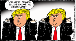 TRUMP LIES by Bob Englehart