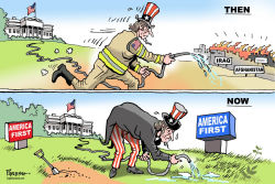 UNCLE SAM THEN AND NOW by Paresh Nath