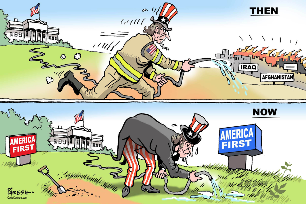  UNCLE SAM THEN AND NOW by Paresh Nath