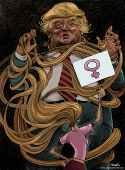 LAS MUJERES CONTRA TRUMP by Dario Castillejos