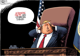 ALTERNATIVE FACTS by Nate Beeler