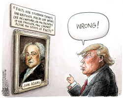 ALTERNATIVE FACTS by Adam Zyglis