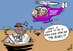 GOOD YEAR FOR THE BLUES by Stephane Peray