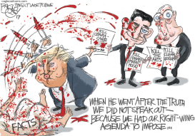 MURDERING THE TRUTH by Pat Bagley