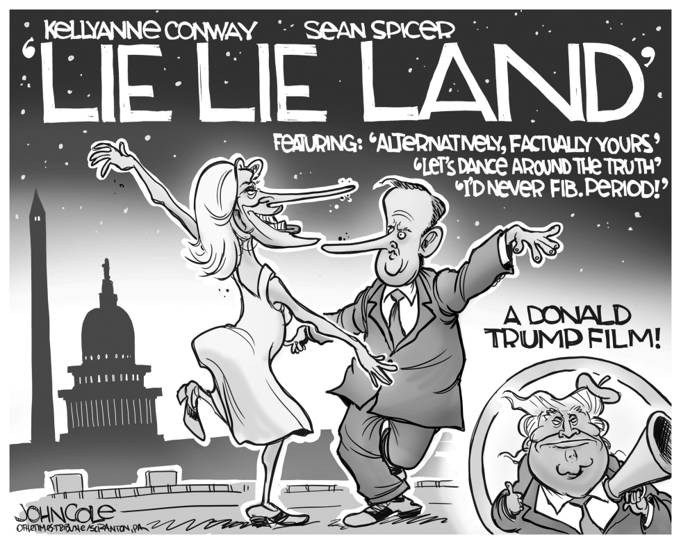  LIE LIE LAND by John Cole