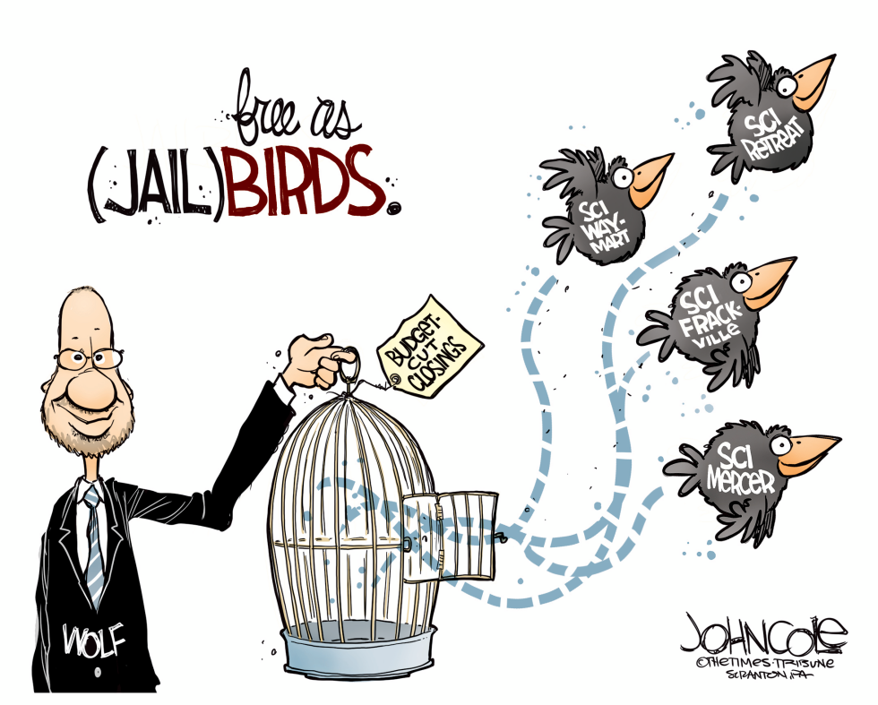  LOCAL PA FREE AS JAILBIRDS by John Cole