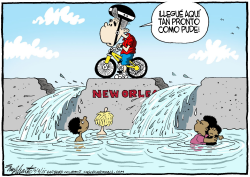 BUSH LLEGA  by Bob Englehart