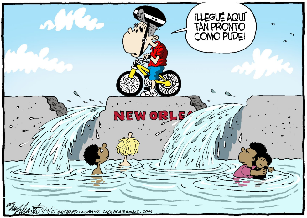  BUSH LLEGA  by Bob Englehart