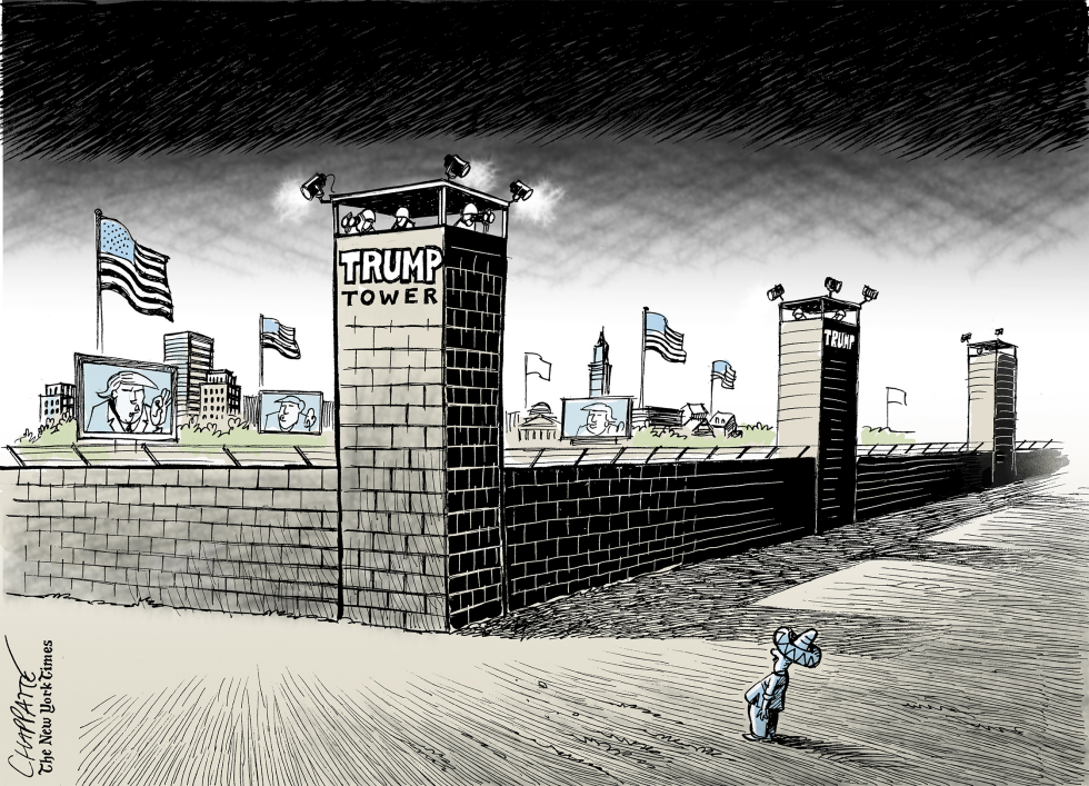  TRUMP'S BRAVE NEW WORLD by Patrick Chappatte