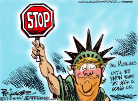 STOP TRUMP by Milt Priggee