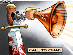 JIHAD TRUMPETER by Steve Sack