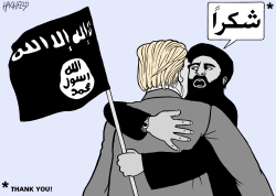 TRUMP, AL-BAGHDADI by Rainer Hachfeld