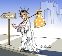 THE SCARED LIBERTY/ LA ASUSTADA LIBERTAD by Arcadio Esquivel