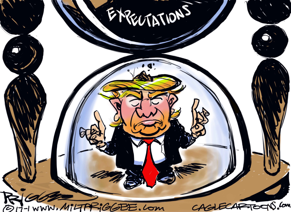  TRUMP EXPECTATIONS by Milt Priggee