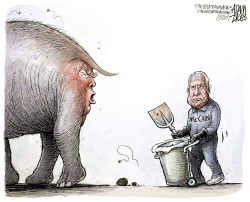 CLEANUP DUTY by Adam Zyglis