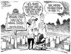 BOWLING GREEN MASSACRE by John Darkow