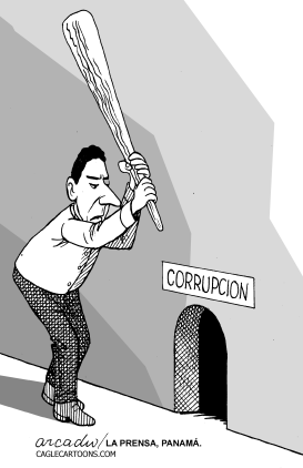 GOLPEAR A LA CORRUPCIóN by Arcadio Esquivel