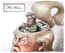 STEVE BANNON by Adam Zyglis