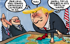 TRUMP Y LOS MEJICANOS DE EUROPA by Kap