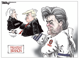 PRESIDENT BANNON by Bill Day