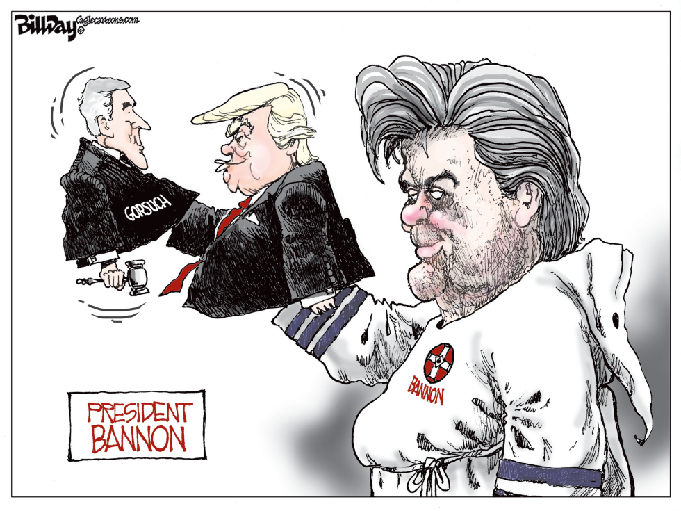  PRESIDENT BANNON by Bill Day