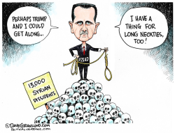 ASSAD DISSIDENTS HANGED by Dave Granlund