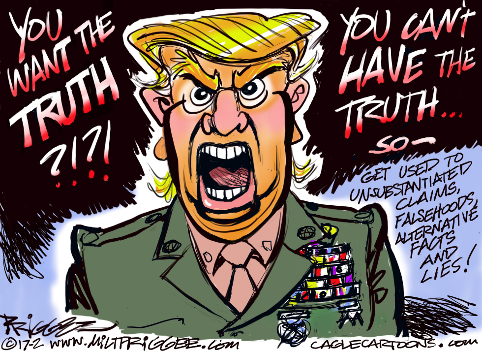  TRUMP TRUTH by Milt Priggee