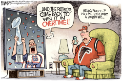 SUPER BOWL by Rick McKee