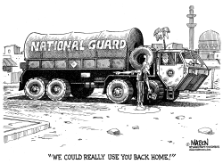 NATIONAL GUARD REDEPLOYMENT by RJ Matson