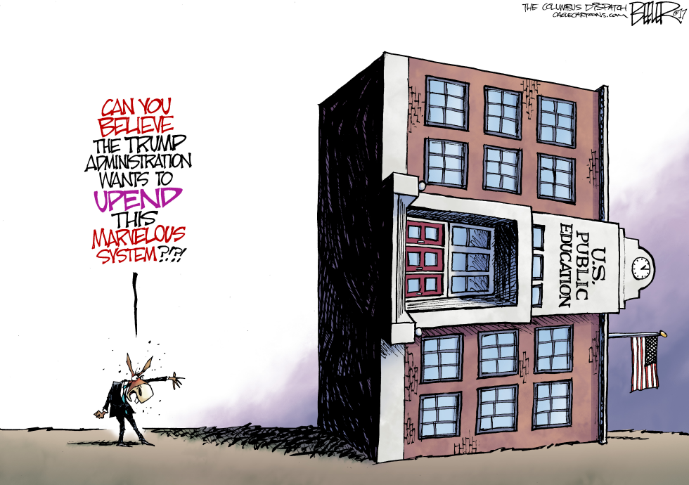  SIDEWAYS SCHOOLS by Nate Beeler