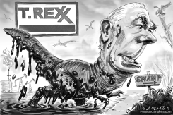 WEXLER TILLERSON T REXX BW by Ed Wexler