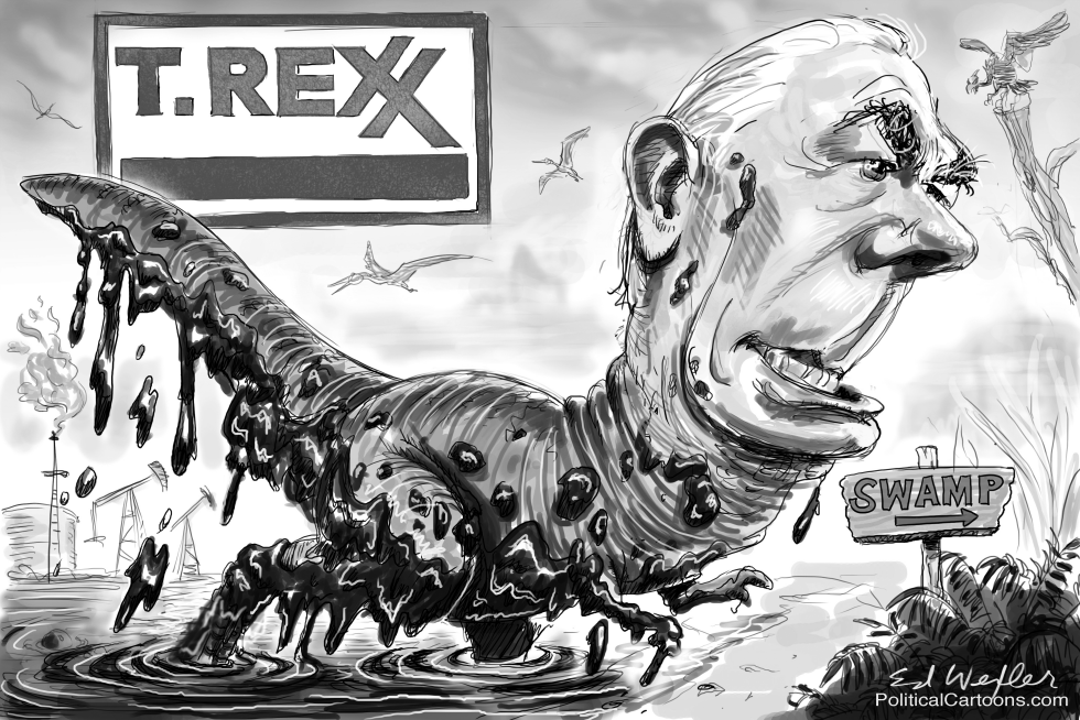  WEXLER TILLERSON T REXX BW by Ed Wexler