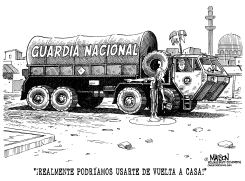 CAMBIO DE FRENTE DE LA GUARDIA NACIONAL by RJ Matson