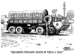 CAMBIO DE FRENTE DE LA GUARDIA NACIONAL by RJ Matson