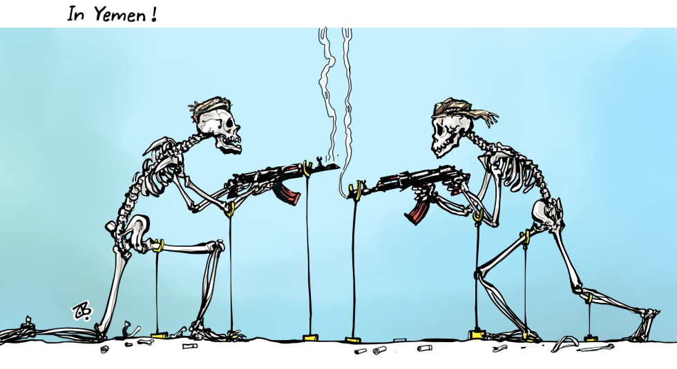  YEMEN WAR by Emad Hajjaj