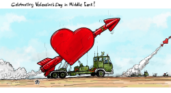 CELEBRATING VALENTINE'S DAY by Emad Hajjaj