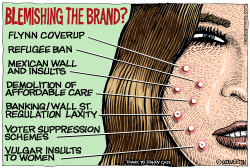 TARNISHING THE TRUMP BRAND by Wolverton