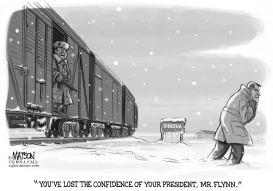 MICHAEL FLYNN EXILED TO SIBERIA by RJ Matson