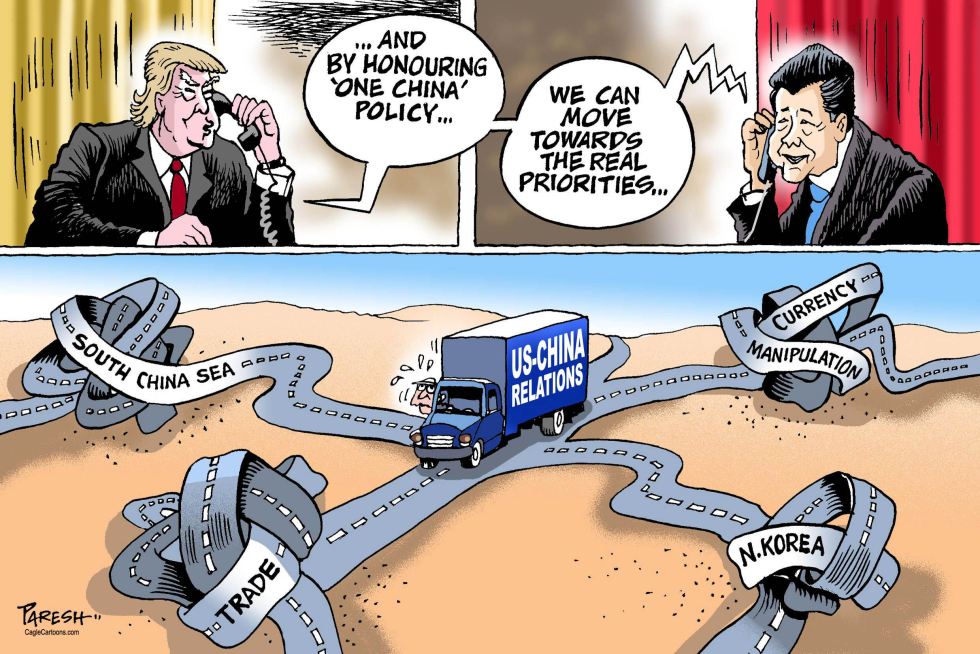  TRUMP ON CHINA POLICY by Paresh Nath