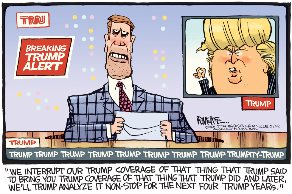  TRUMP NEWS by Rick McKee