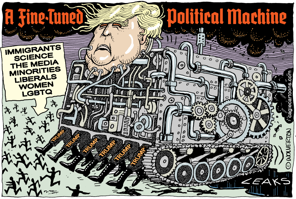  FINETUNED POLITICAL MACHINE by Wolverton