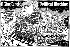 FINETUNED POLITICAL MACHINE by Wolverton