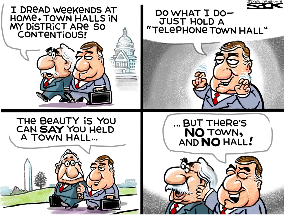  TOWN HALL TELEPHONE by Steve Sack