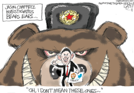 RUSSIAN BEARS EARS by Pat Bagley