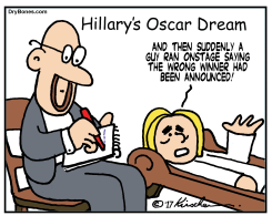 HILLARY'S OSCAR DREAM by Yaakov Kirschen