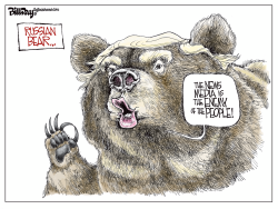 PUTIN'S BEAR BUDDY by Bill Day